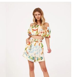 Farm Rio Cococabana crop top